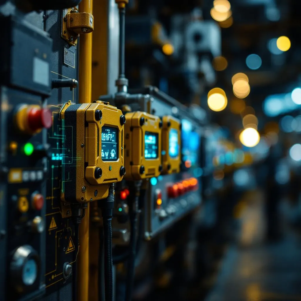 Industrial sensors and predictive maintenance equipment